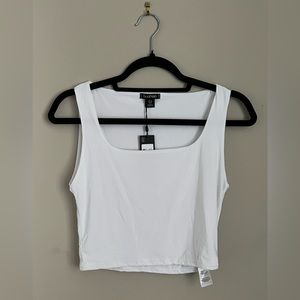 2 for 1 Boohoo Scoop Neck Crop Tops Size 12